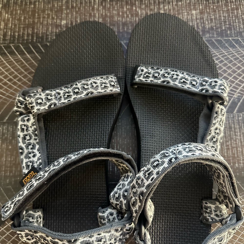 Teva Black and Gray Sandals